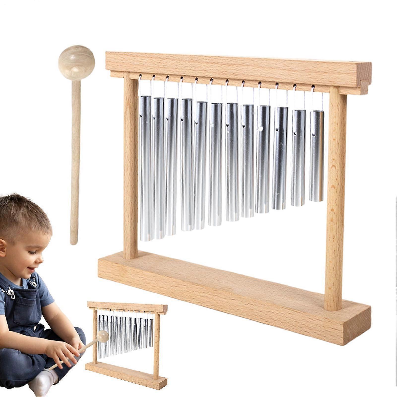 Tuned Hand Chimes For Rhythm Training