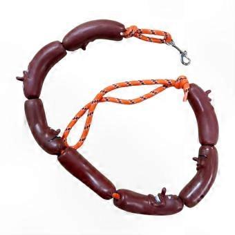 Pet Leash, Funny Hot Dog Sausage Shape Walking Lead for Small Dogs & Puppies, Photo Prop