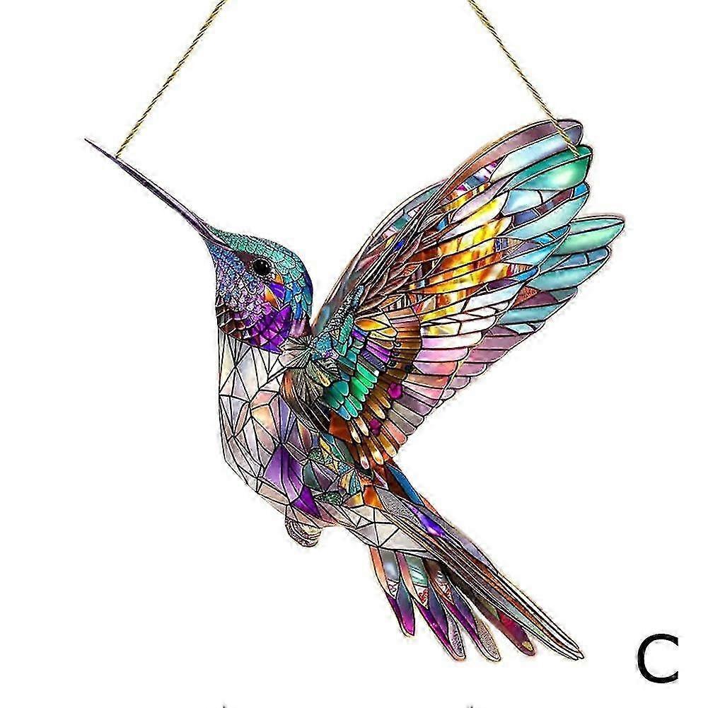 Acrylic Hummingbird Window Hanging