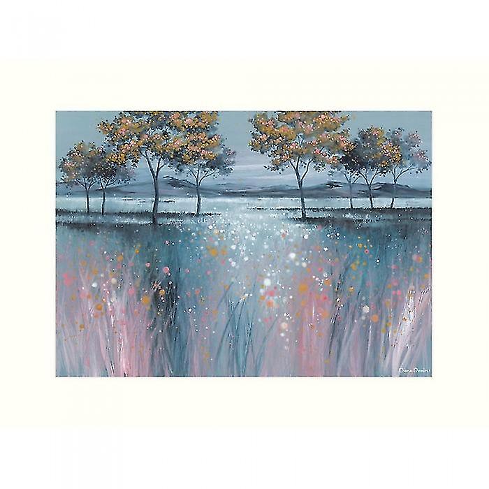 Diane Demirci Evening Delight Framed Canvas Print