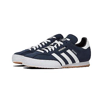 Adidas Originals Samba Super Suede 019332 Men's Trainers Navy/White UK-9
