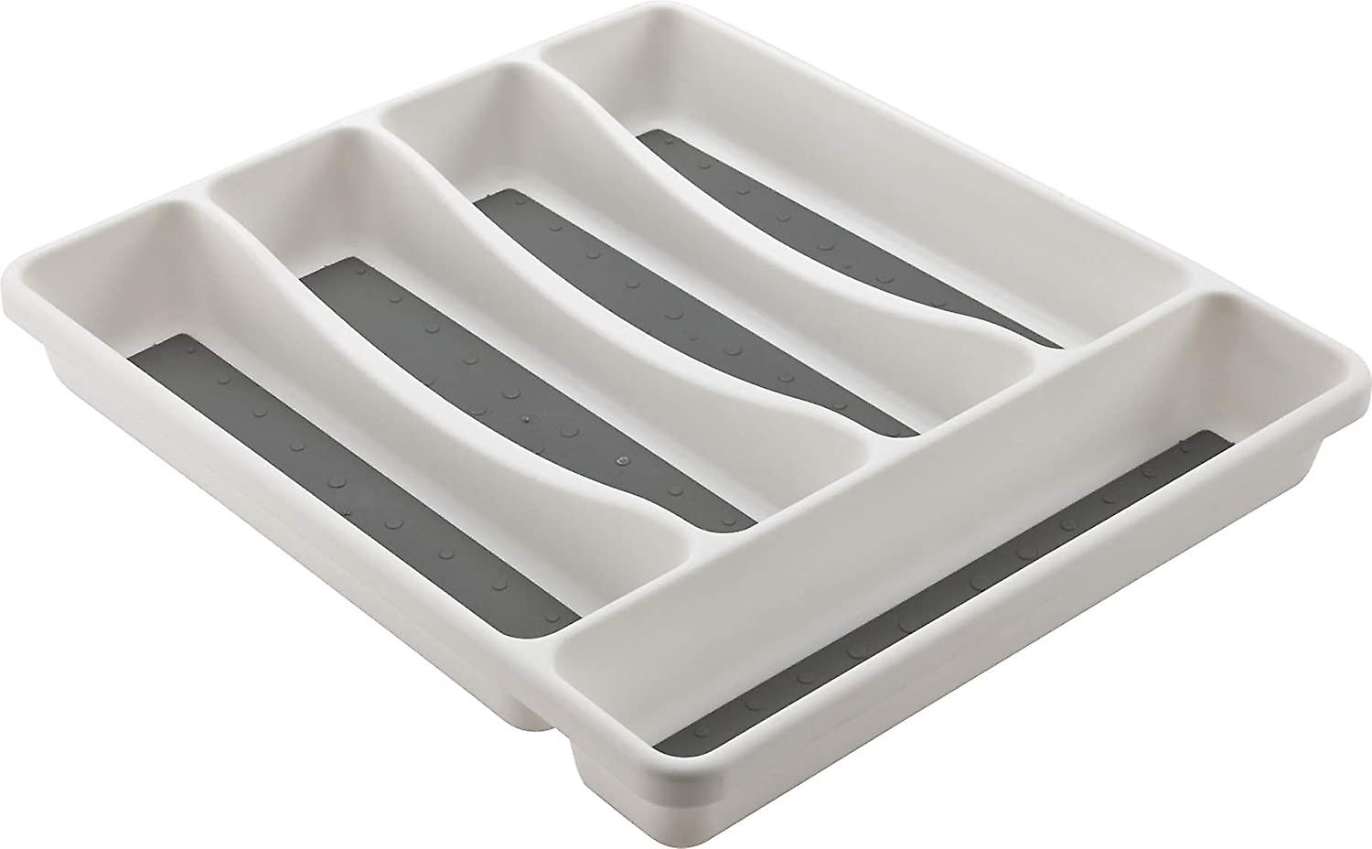 Tableware storage box drawer knife fork plastic tray knife fork storage partition tray