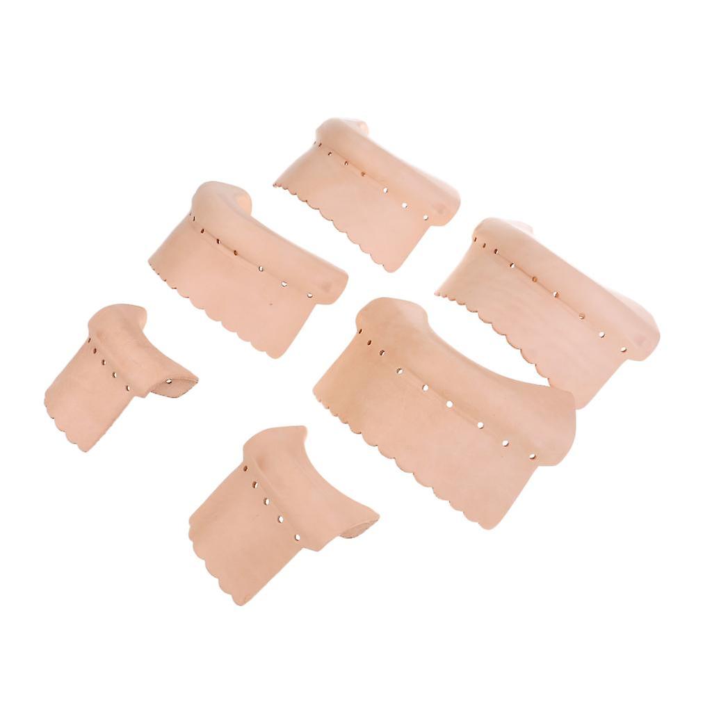 Set mit 6 Stück Snooker oder Pool Billard Tischtasche Leder groß