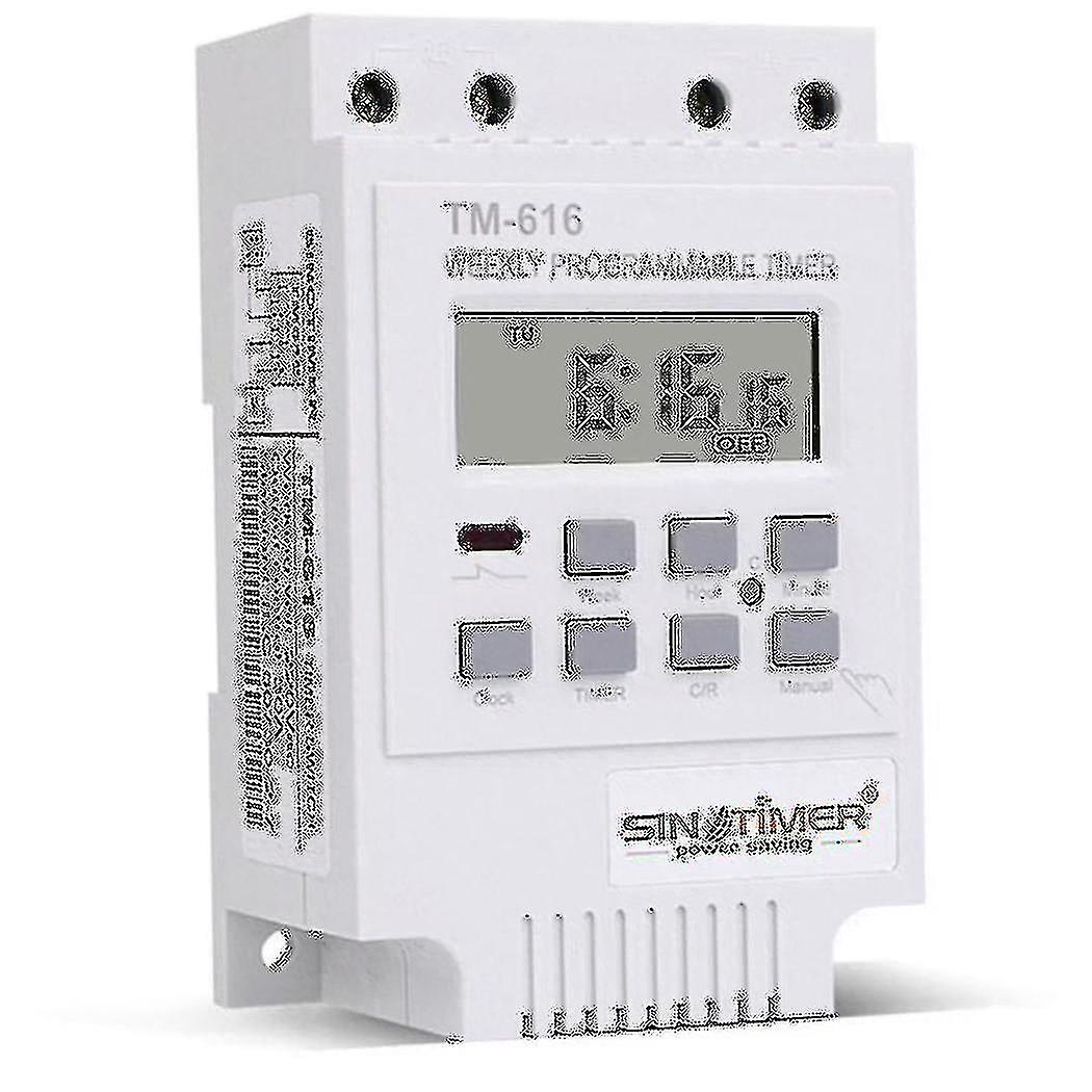Sinotimer Tm616w-2 30a 220v Electronic Weekly Programmable Digital Time Switch Releu timer de control