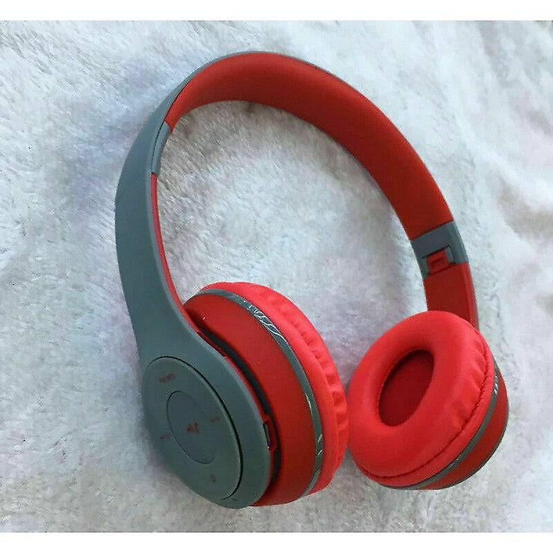 Kids Bluetooth Matte Touch Bass Stereo Wireless Headphone Headset + Mic & Fm