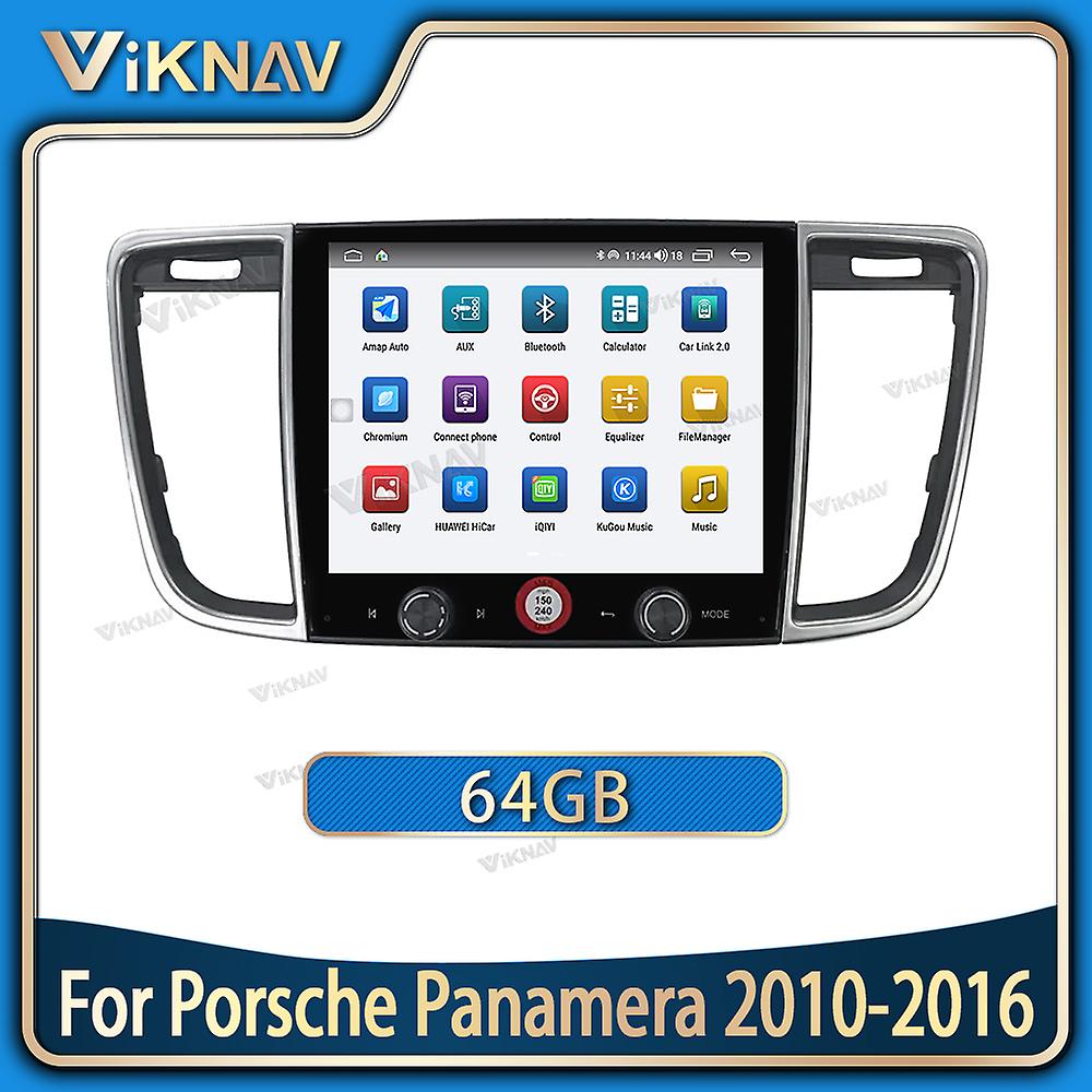 Car Radio For Porsche Panamera Android 8G 128G 2010-2016 Multimedia Player GPS 2 Din Head unit Carplay DSP