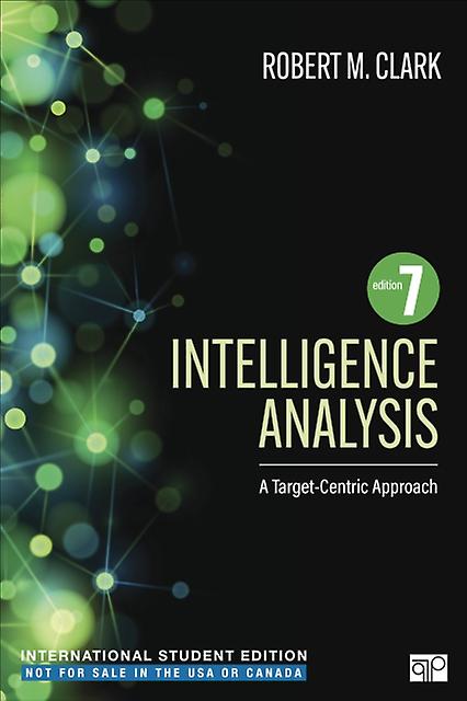 Intelligence Analysis International Student Edition by Robert M. Clark Paperback Book