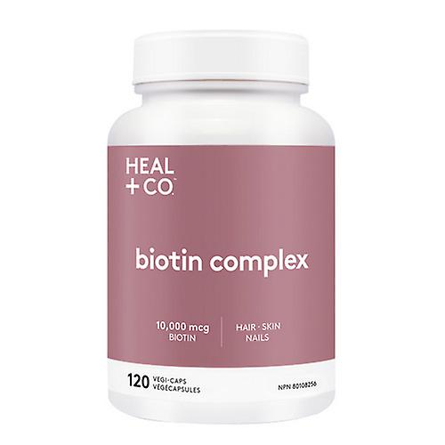 Heal + Co. Complexe de biotine, 120 VegCaps