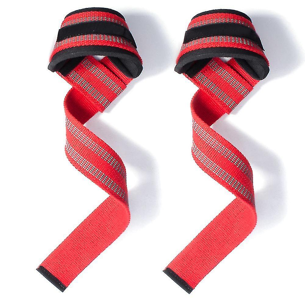 重量挙げ、ボディービル、筋力トレーニングのためのハードプルリストリフティングストラップグリップ