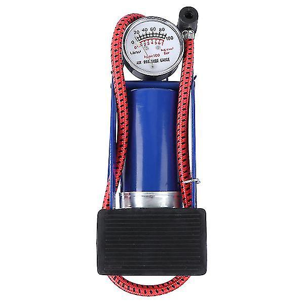 1pc Fahrradpumpe Fuß Reifen Luftpumpe Bike Gauge Inflator