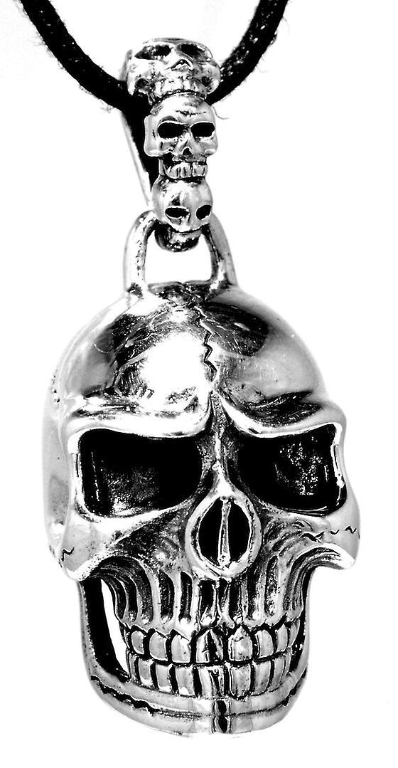 Pendant 181 Skull - Silver