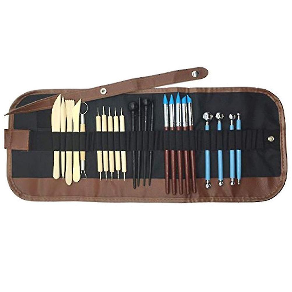 24pcs Clay Tools Safe Practical Diy Professional Durable Clay Modeling Tool Sculpting Tools Sculptin