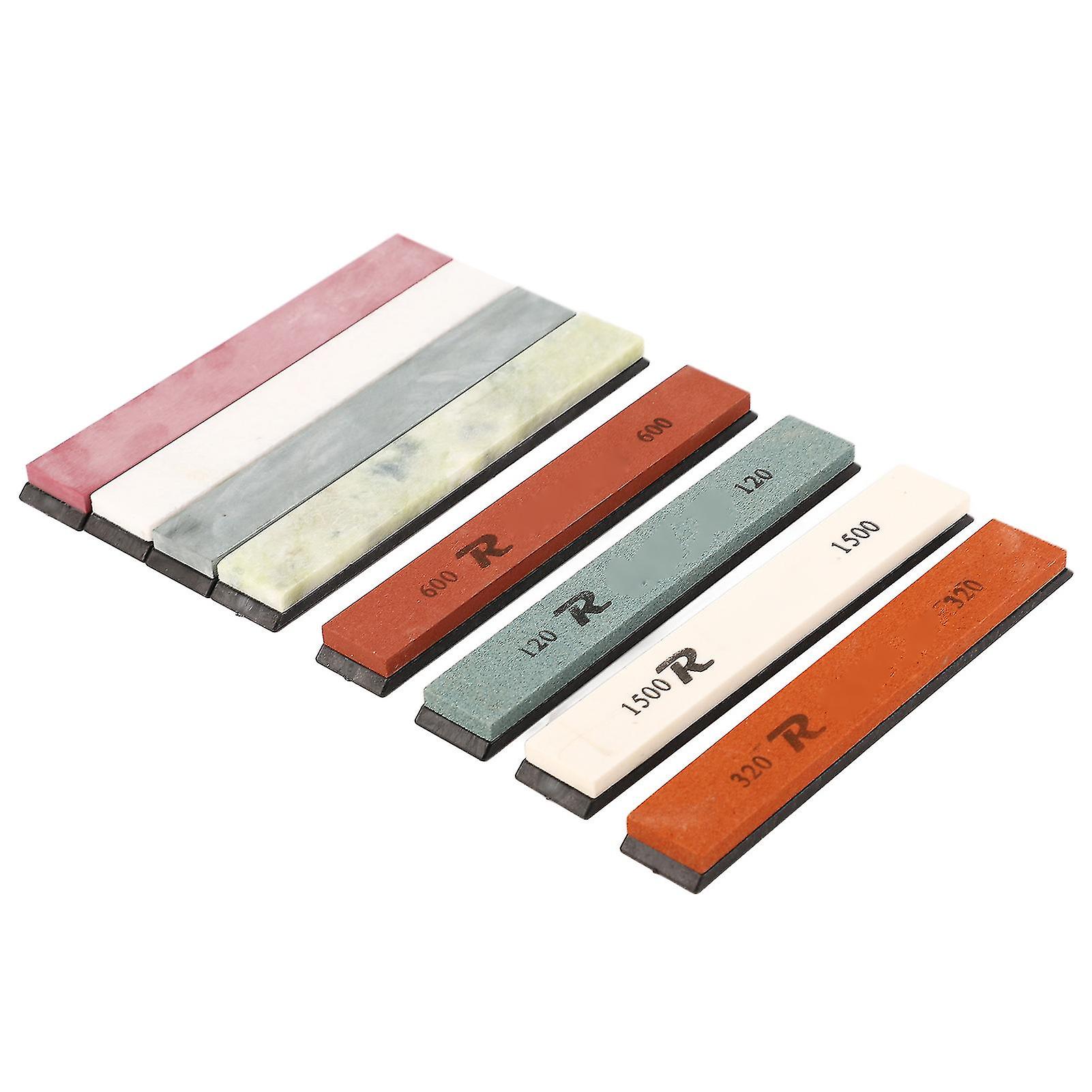 Knife Sharpener Kit Sturdy Professional Sharpening Stone Fixed Angle Sharpening System for Kitchen 