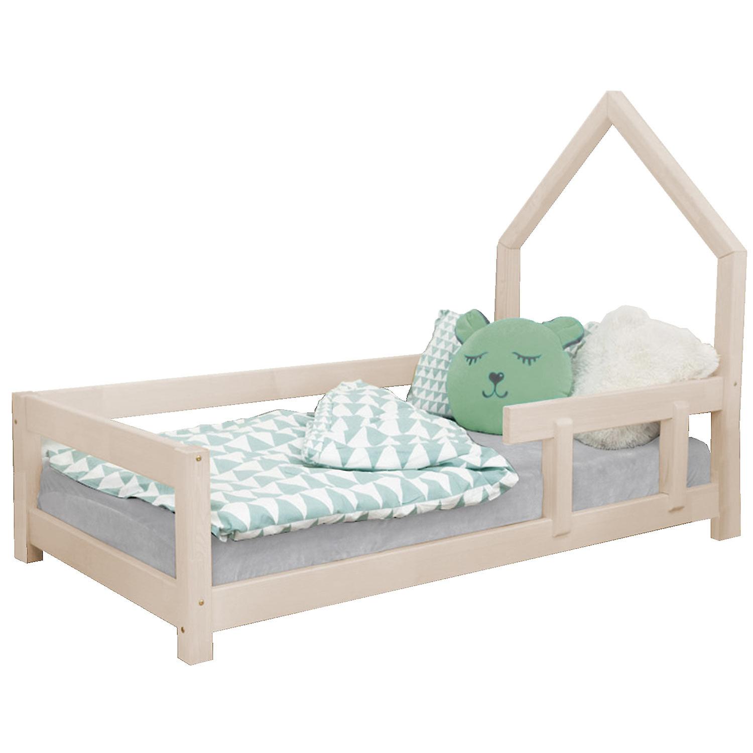 Children's house bed POPPI 140 x 200 Beige 1