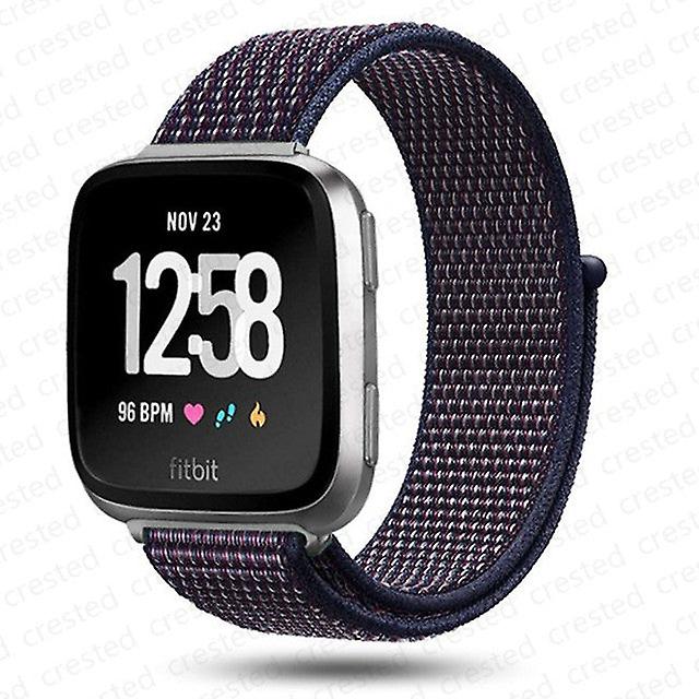 Strap For Fitbit Versa 2 Band Correa Smart Watch Replacment Watchband Nylon Loop Bracelet Correa Fitbit Versa 2/fitbit Libe Band