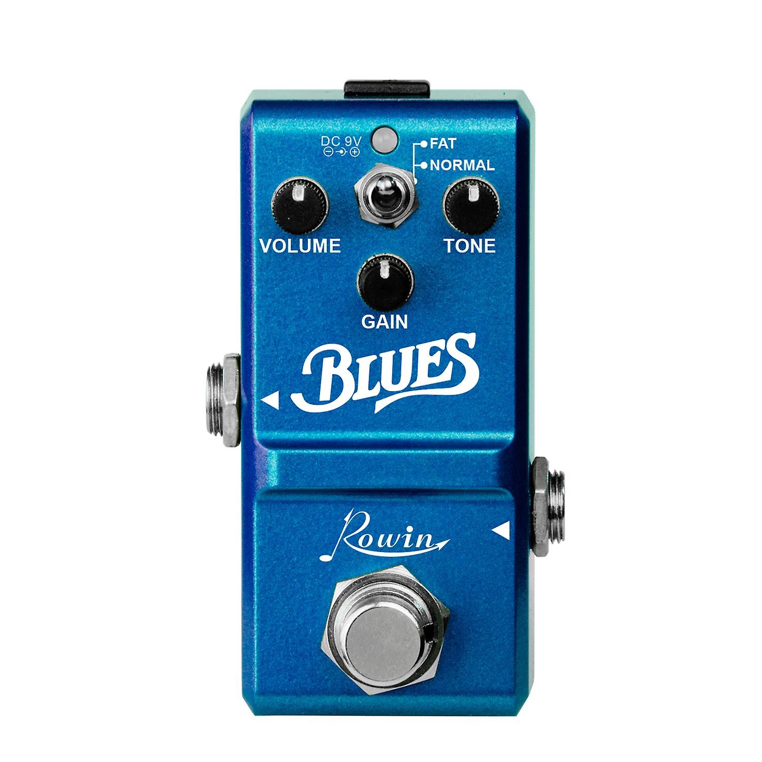 Blues Pedal Wide Range Frequency Response Blues Style Overdrive Effect Pedal
