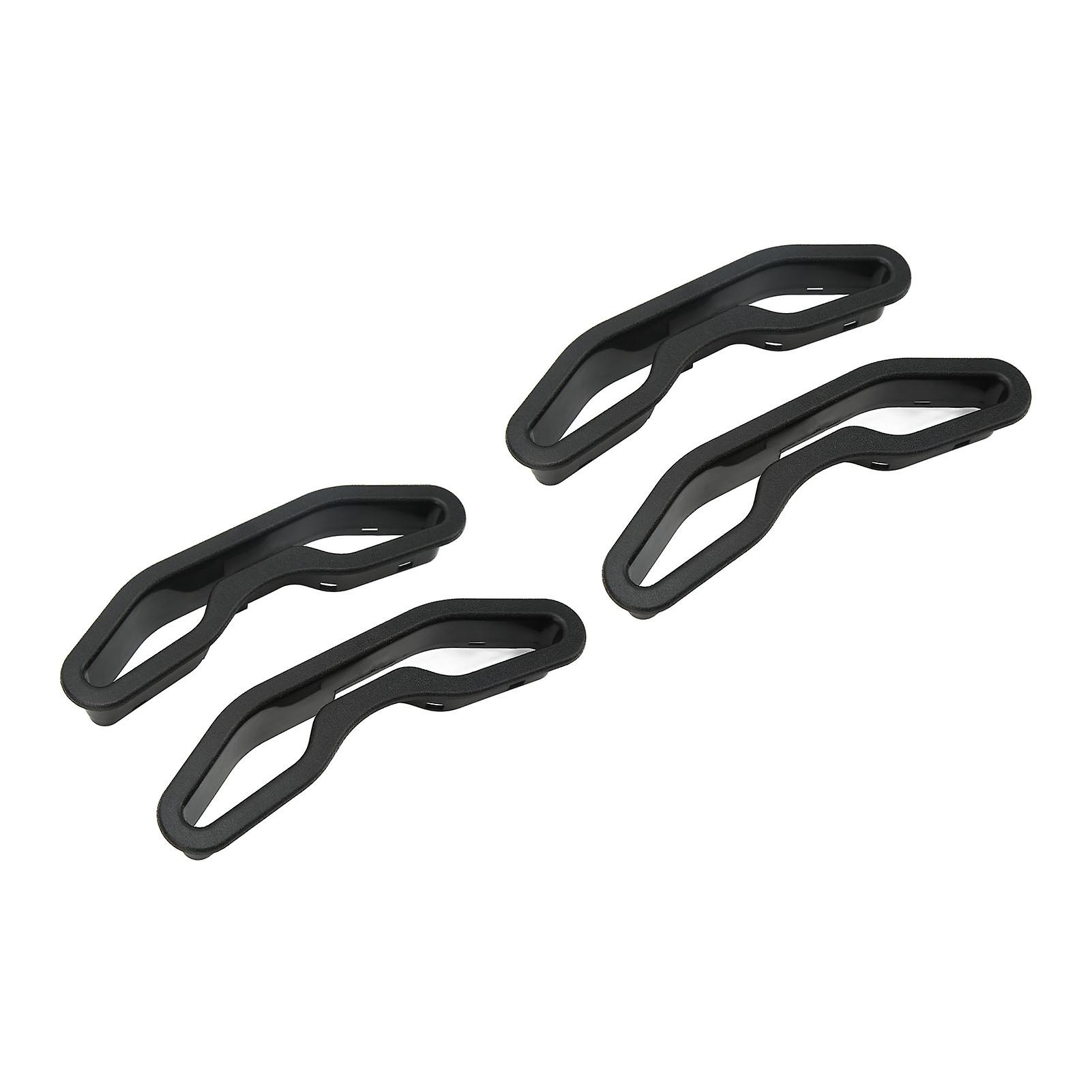 4 Pcs UTV Seat Belt Harness Pass Through Bezel Insert Replacement for POLARIS RZR XP 1000 2014‑2019 