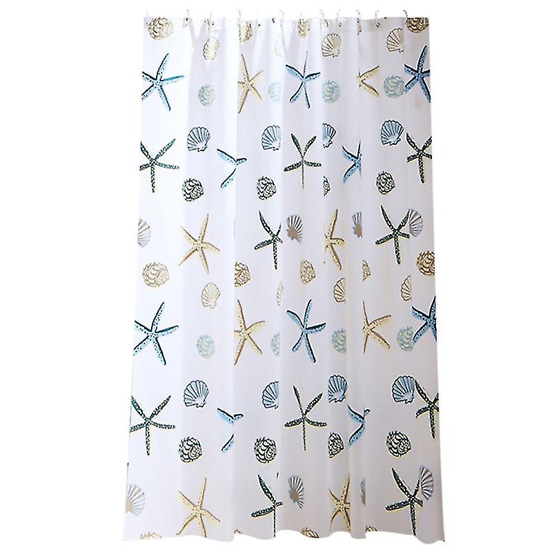 The New 1pcs Printed Shower Curtain