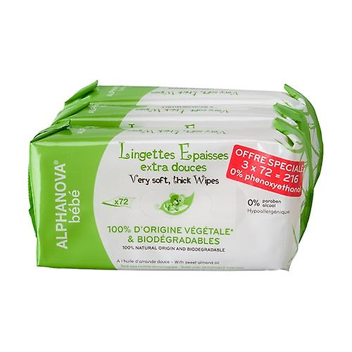 Natural Baby Wipes 3 units