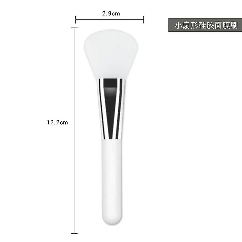 Καλλυντικό πινέλο Μην τρώτε μάσκες προσώπου Λευκό πινέλο σιλικόνης φορητό εργαλείο Spa Νέο πινέλο μάσκας σιλικόνης χαριτωμένα εργαλεία ομορφιάς μακιγιάζ~19878