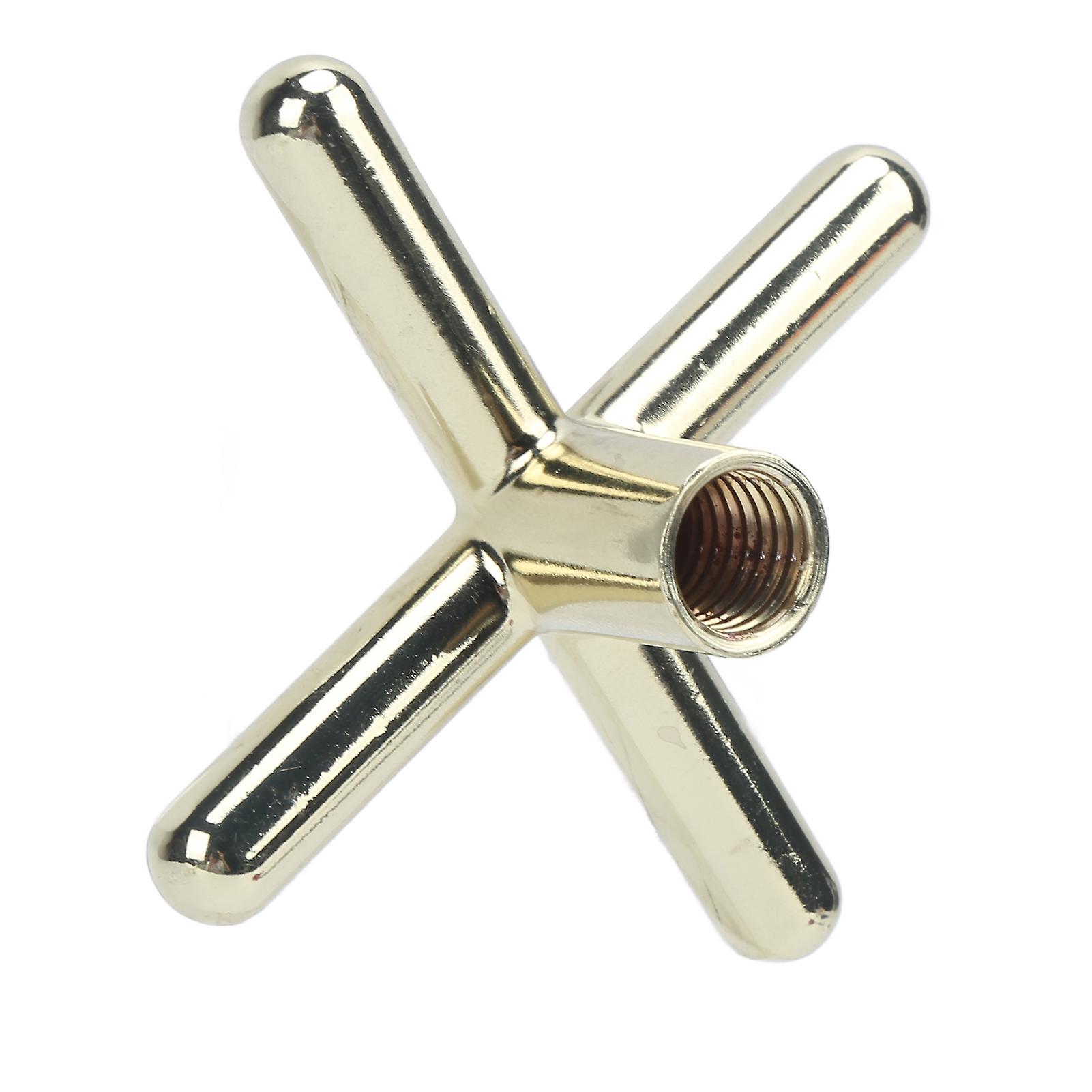 Billiard Cross Bridge Head Imitation Copper Cross Sturdy and Durable Billiard Cues Cross Fork for Billiard Racks Billiards Cue Rod Holder