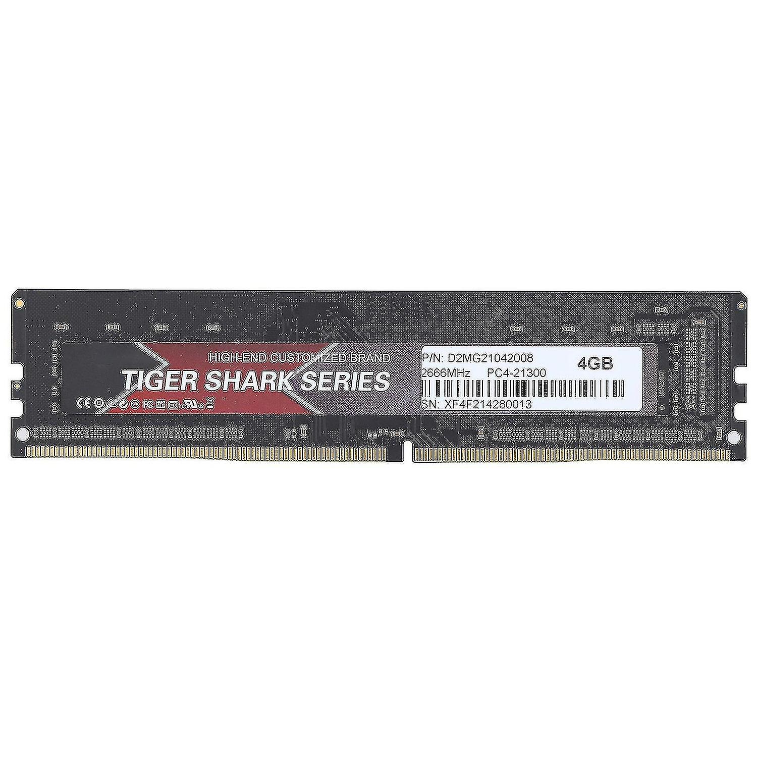 DDR4 RAM Smooth Aluminum High Performance Pcb Ddr42666mhz Pc425600 Desktop Memory 4gb