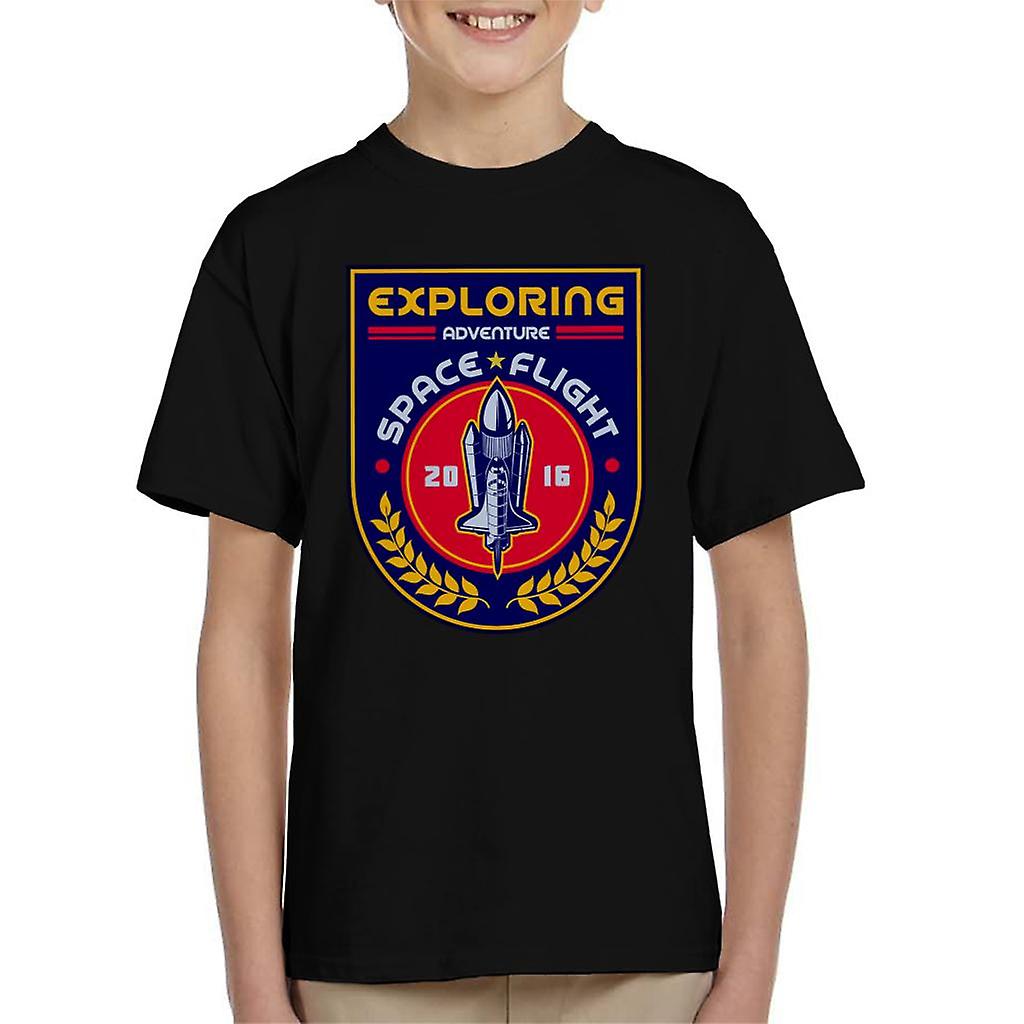 NASA Exploring Adventure Space Flight Kid's T-Shirt