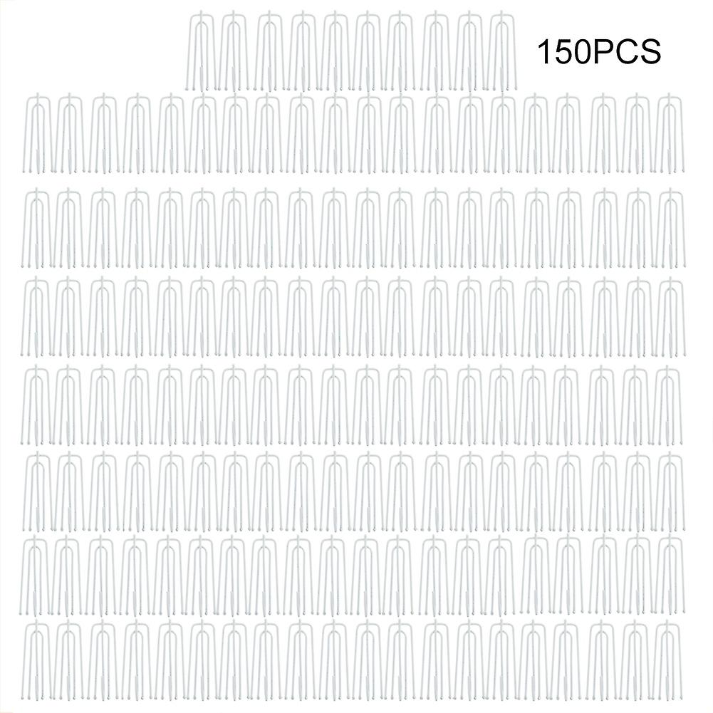 150pcs \/ box Window Curtain 4-Prong Hooks Curtain Single Hooks Ring Curtain Accessory