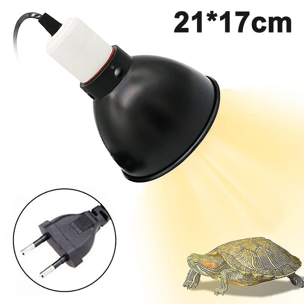 Reptile Light Fixture 5.5 /7.2inch Deep Dome Lamp Cap Lamp Fixture Optical Reflection Cover For Reptile Glass Terrariums