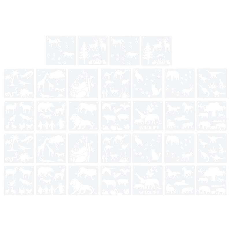 32pcs Art Painting Template