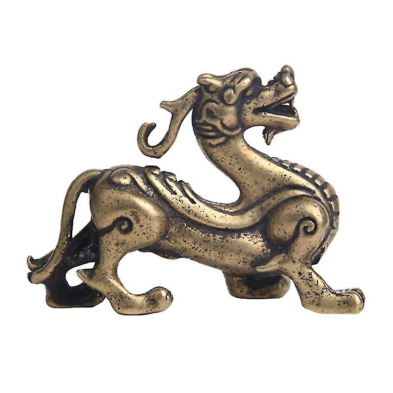 1pcs Brass Solid Kylin