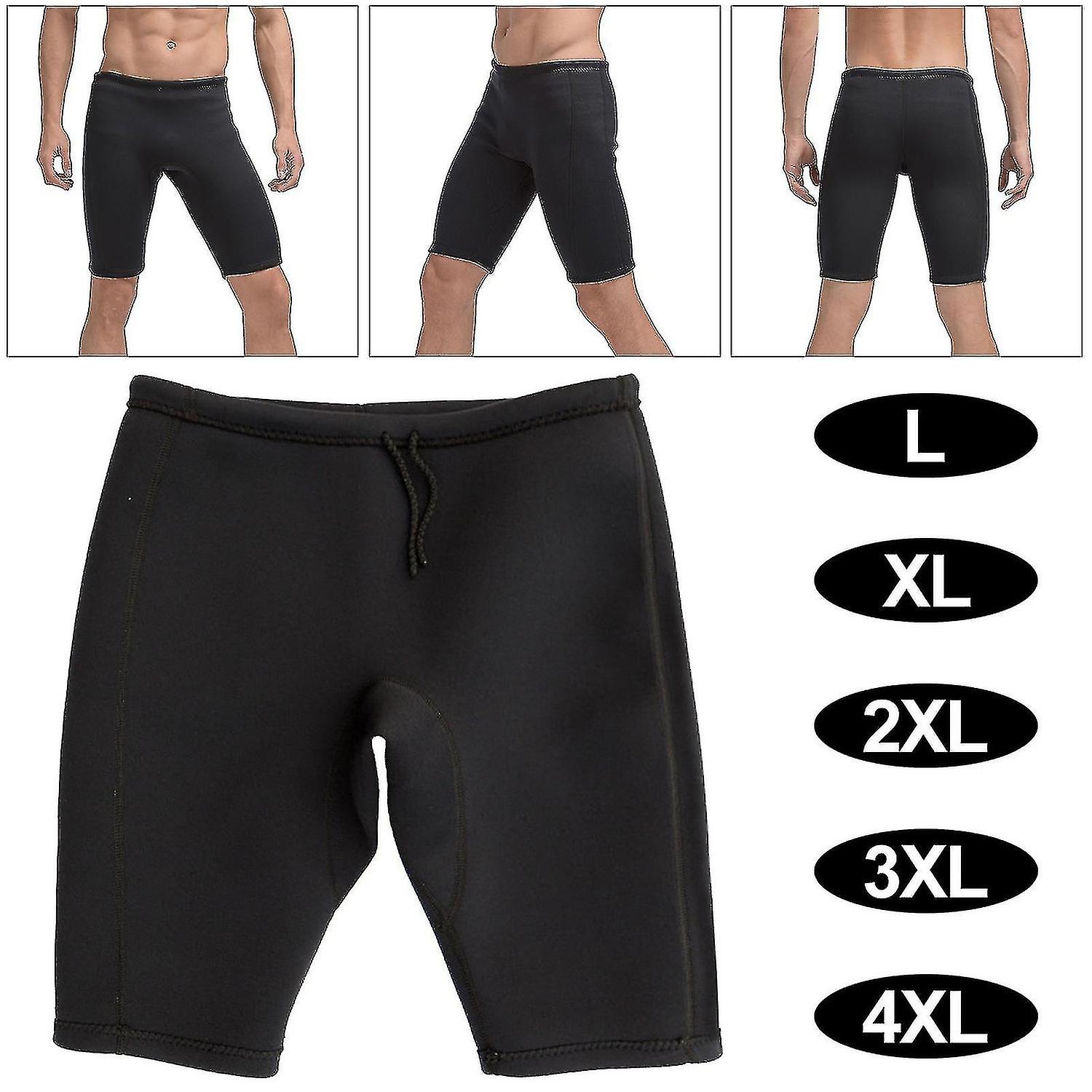 Erkekler Wetsuits Şort Pantolon 3mm Neopren Sörf Kayak Yüzme Pantolon Dalış Islak Takım Sandıklar Wa Için