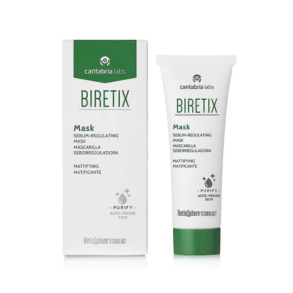 Facial Mask BIRETIX Cantabria Labs Sebum-Regulating 25 ml