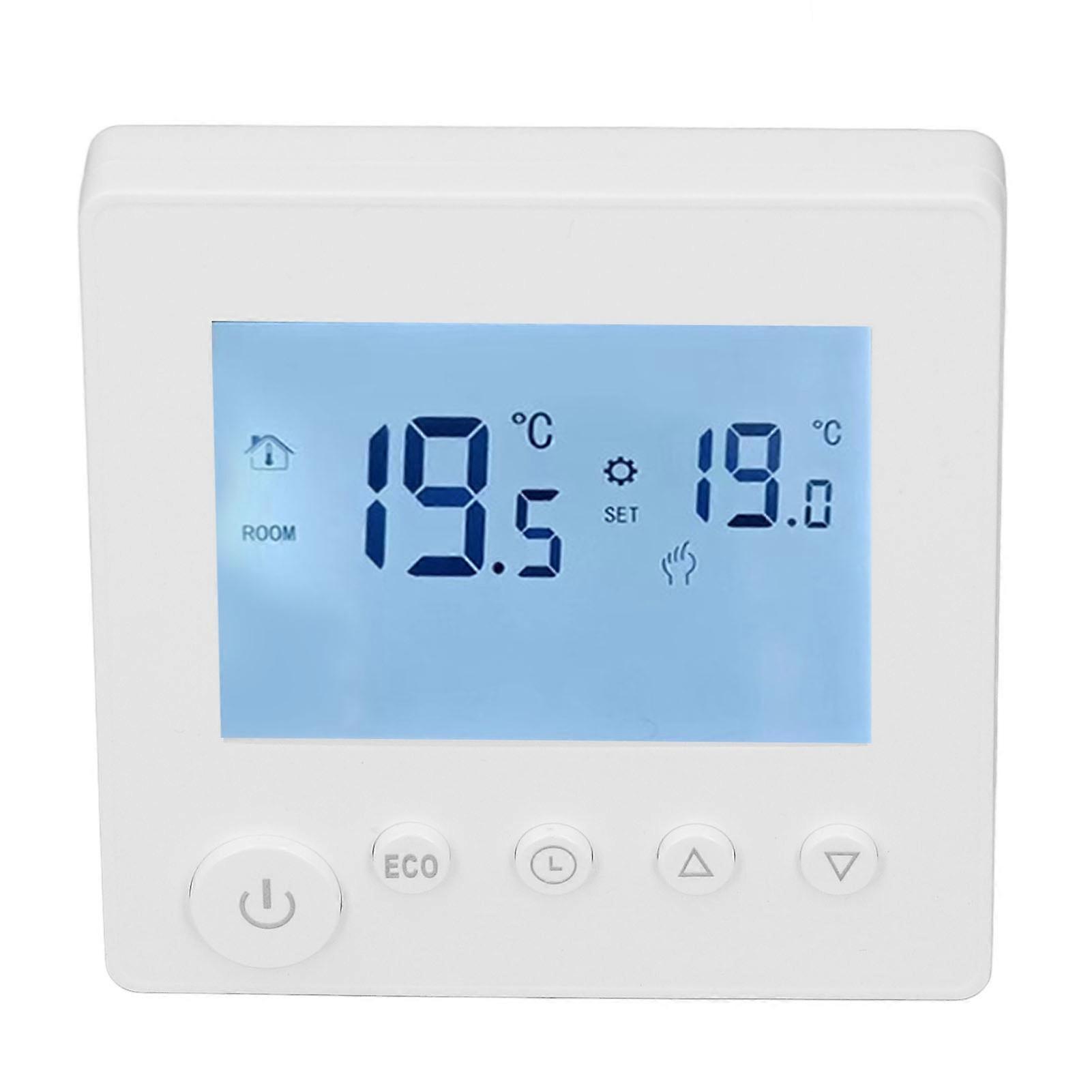 3A Water Heating Thermostat with LCD ABS Intelligent Temperature Controller for Home 95‑240V
