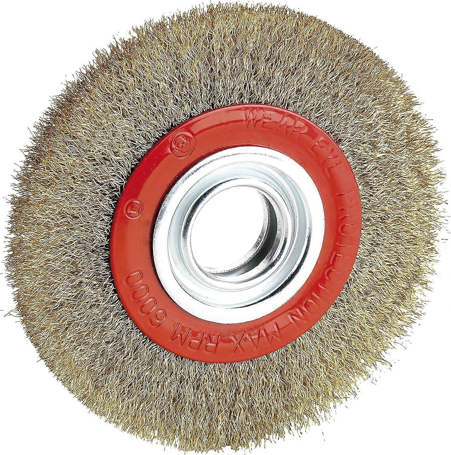 Circular wire brush for grinders, 150 mm