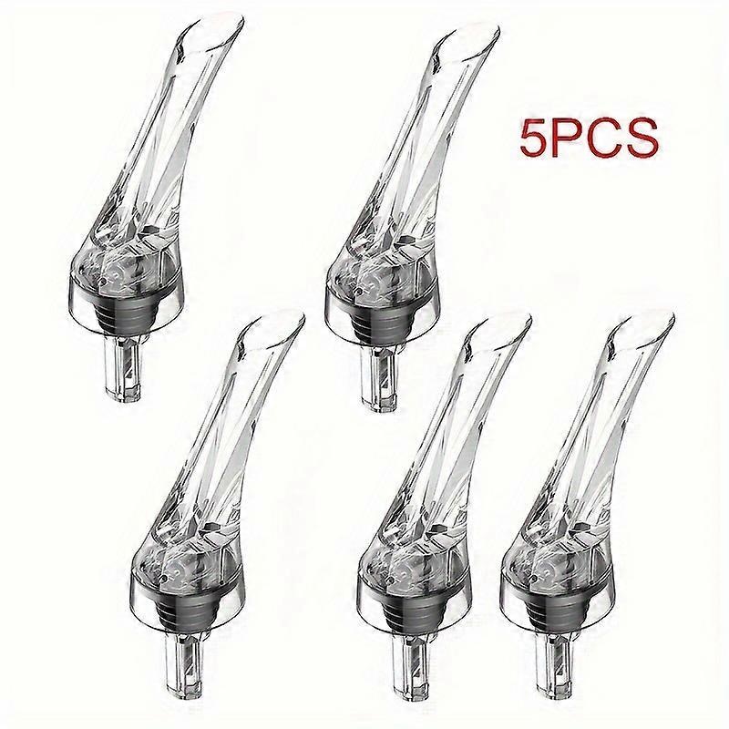 5PCS/12PCS Premium Wine Aerator Pourers - All-in-One Diffuser & Decanter - Enhances Flavors, Smooth Finish for Red Wine - Premium Aerating Spout Set