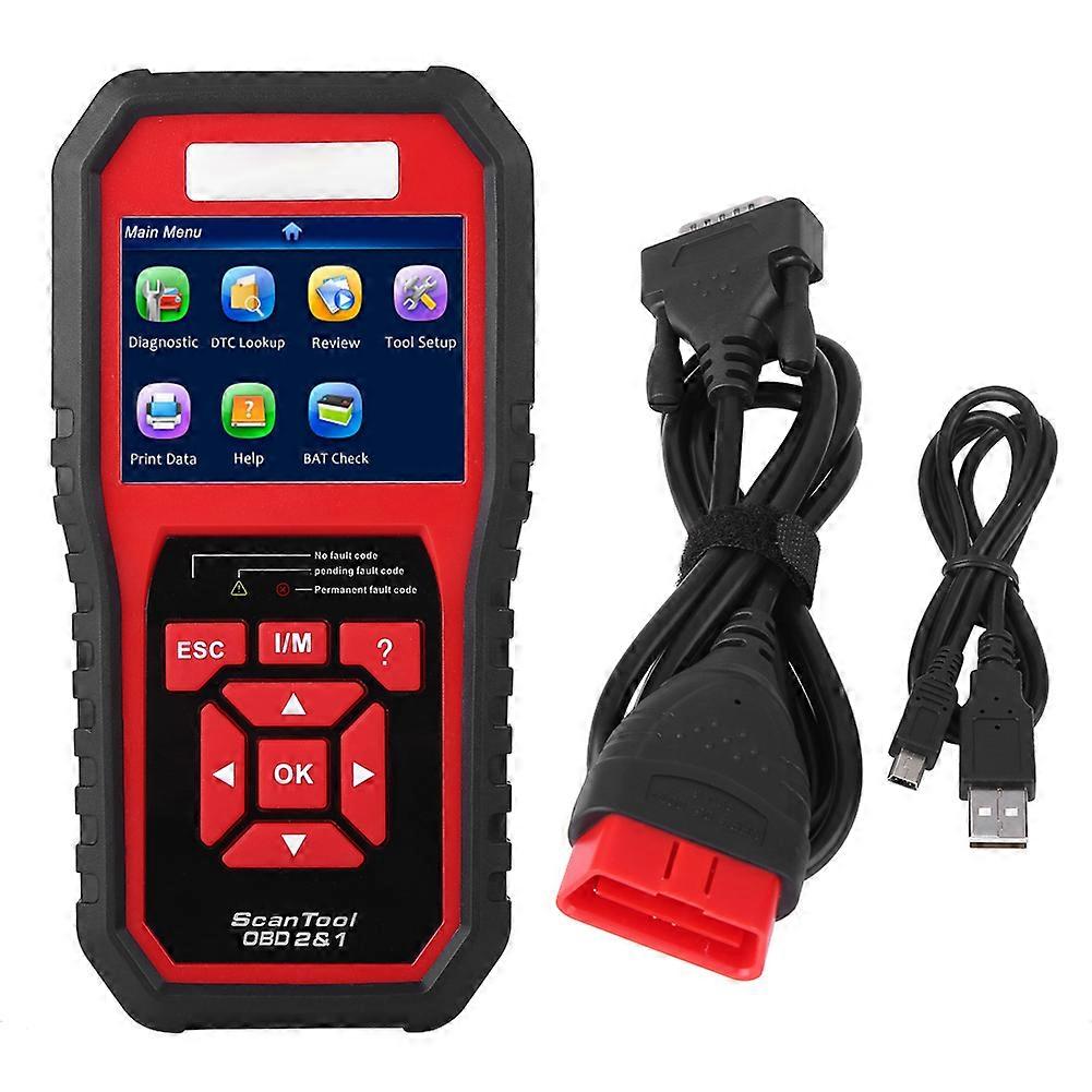KW850 OBDII OBD2 EOBD Car Diagnostic Scanner Tool Fault Code Reader