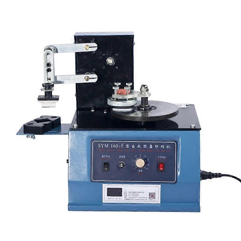 Sym-160 Type Ink Coding Electric Oil Cup Pad Printing Hine Cap And Bottle Shelf Life Inkjet Printer