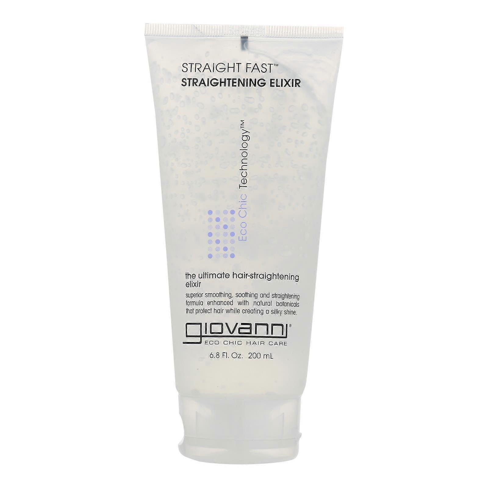 Giovanni Straight Fast Straightening Elixir - 6.8 Fl Oz