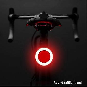 Nieuw hartvormig LED-fietslicht USB oplaadbaar fietsachterlicht Waterdicht MTB-achterlicht 5-modus Fietsen Nachtveiligheidswaarschuwing