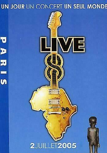 Live 8 Paris DVD (2005) Muse cert E - Region 2