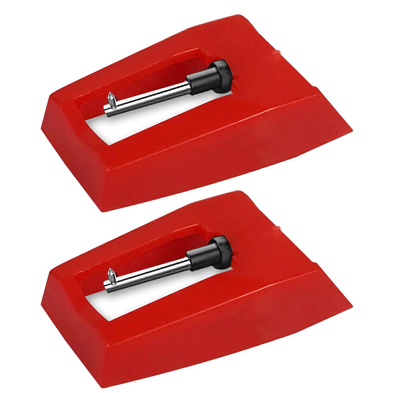 2/4pcs Record Player Needle Universal Turntable Stylus Replacement Needles for Most Record Players