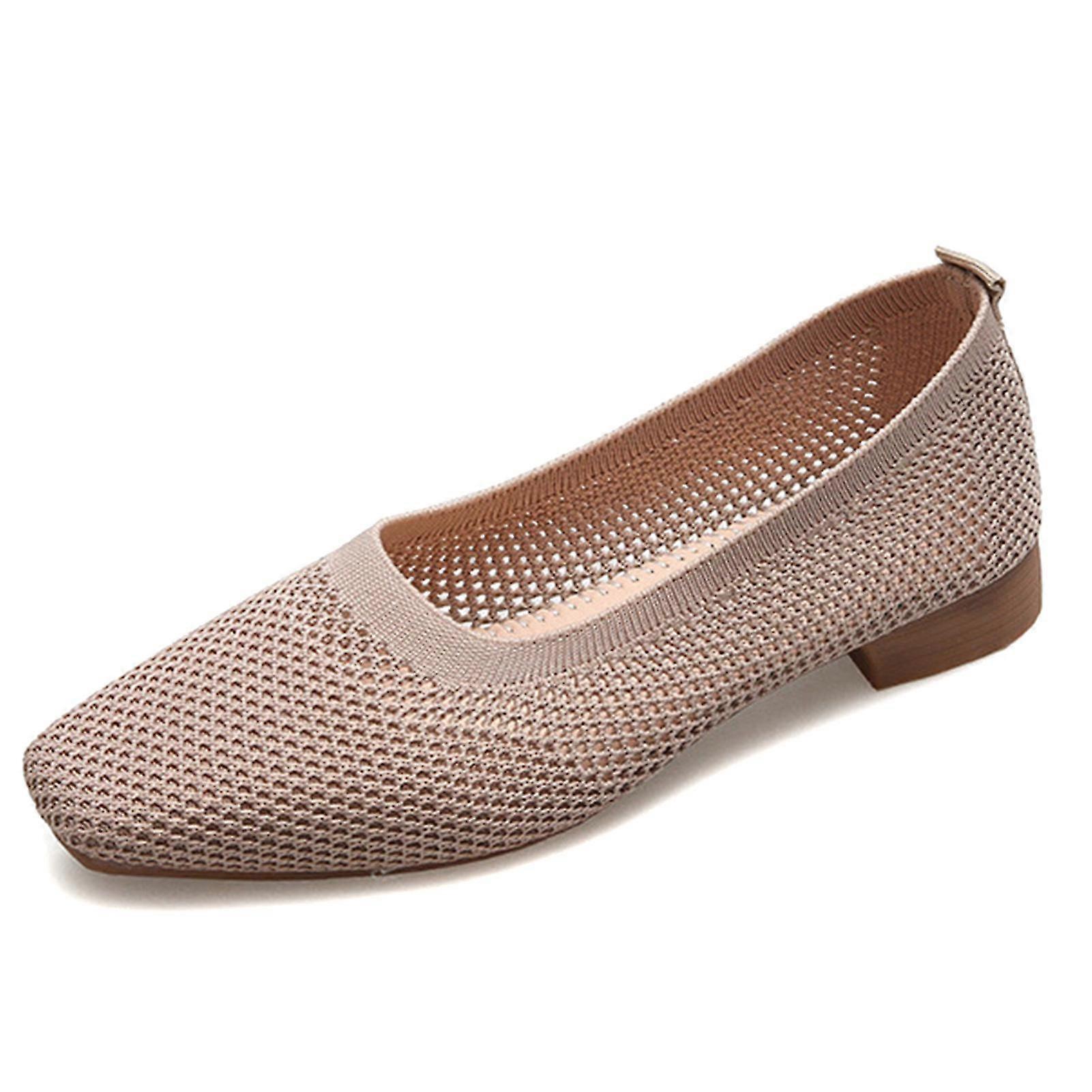 Spring Woman Platform Sneakers Slip On Solid Color Sneakers Suitable For Walking Dacing Wear