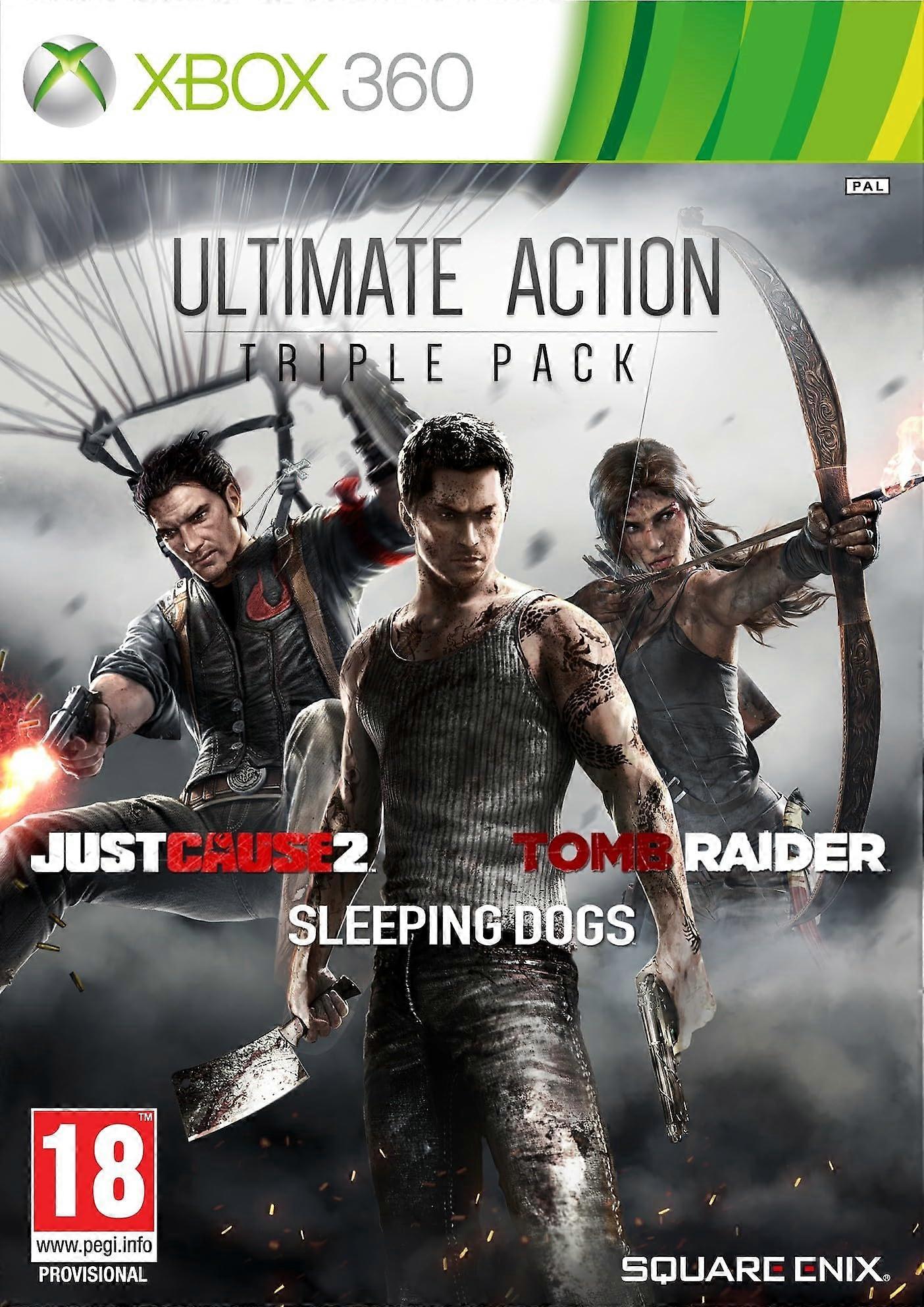 Ultimate Action Triple Pack (Xbox 360) - PAL - New & Sealed