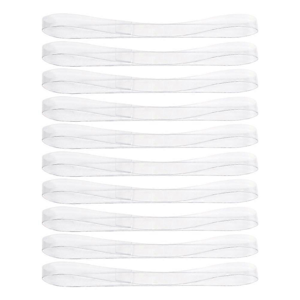 5 Pairs of Invisible Beam Shoelaces Anti-loose Transparent High-heels Shoelaces