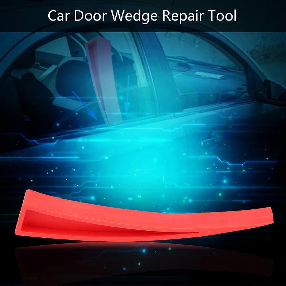 Car Door Window Wedge Panel Paintless Dent Removal Repair Tool Red