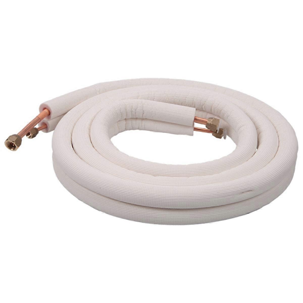 3Meter Air Conditioner Pair Coil Tube 1/4In Insulated Copper Wire Set Air Conditioner Parts Refrige