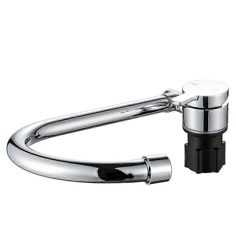 Foldable Rv Faucet Rotation 9/16 Inlet Thread Single Handle Cold & Hot Water Mixer Copper Faucet Fo-Yvan