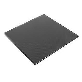 Glasplatte für 3D-Drucker, 150 x 150 x 4 mm, gehärtetes Glas, mikroporöse Beschichtung, starke Haftung, hitzebeständig, wiederverwendbar, beheiztes Bett