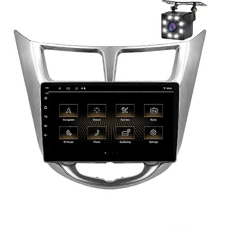 Car Radio Multimedia For Hyundai Solaris Verna Accent 1 2010-2016 Player Carplay Navigation GPS